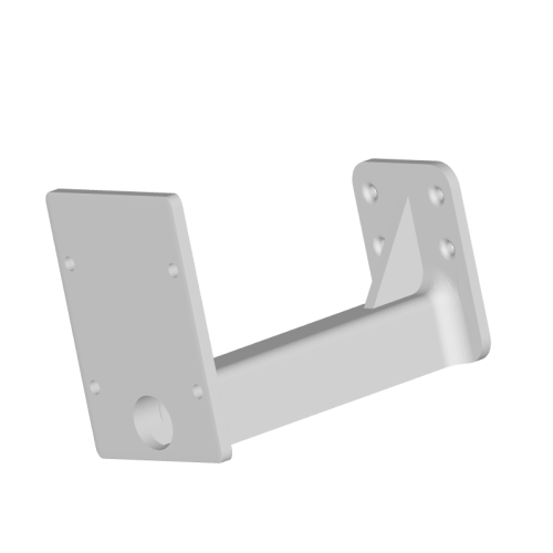 Uchwyt Prosty Dystansowy z Puszką do Kamery AURONIS DP-01  Przedłużka 15 cm Pe-g.png
