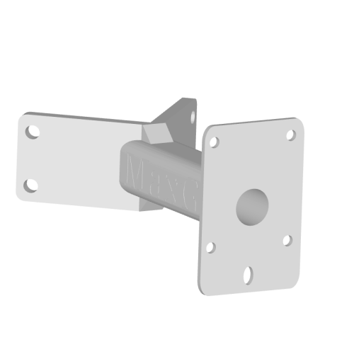 Uchwyt Narożny Wieszak z Puszką do Kamer TP-Link Tapo C645  C610 KIT  Tworzywo PET-G (Odporne na UV).png