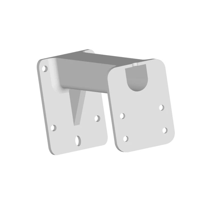 Uchwyt Prosty Dystansowy 15 cm z Puszką do Kamer TP-Link Tapo C645  C610 KIT  Tworzywo.png
