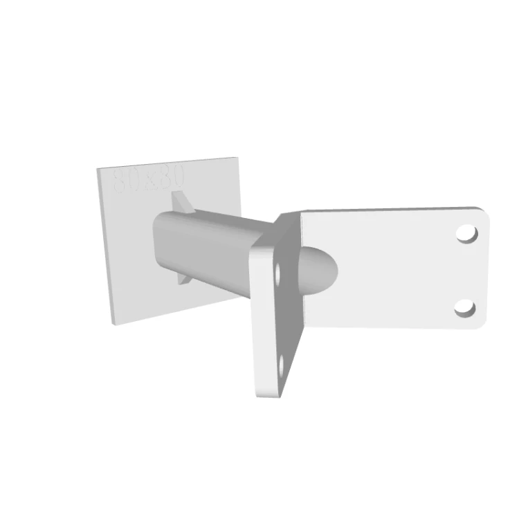 Uniwersalny Uchwyt Narożny Wieszak z Puszką do Kamer WiFi  Max  90x90 mm  Tworzywo PET-G (Odporne na UV).png