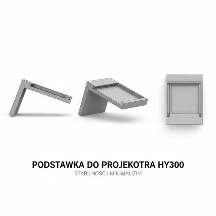 Półka Uchwyt Łóżkowy do Projektora HY300 i podobnych.jpg