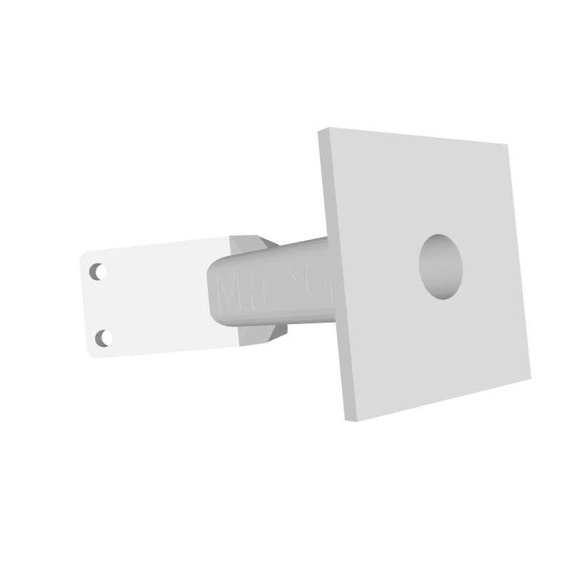 Uniwersalny Uchwyt Narożny Wieszak z Puszką do Kamer WiFi  Max  90x90 mm MaxGp.png