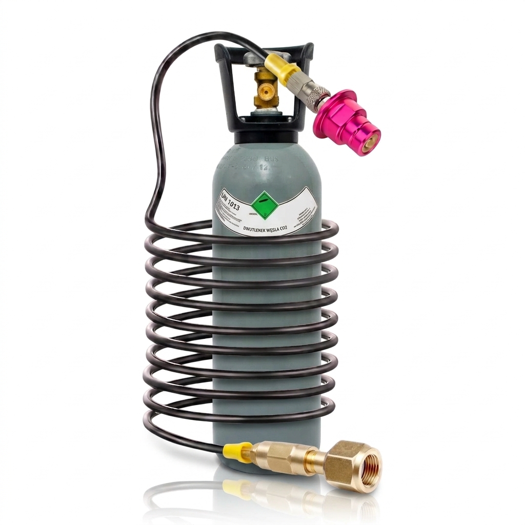 Zestaw Zasilający CO2 Butla 8L 6kg + Przewód 125 cm Quick Connect.jpeg