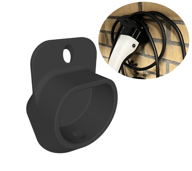 Uchwyt Ścienny na Kabel i Wtyczkę EV Type 2 Habu Holder – MaxGP.jpg