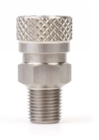 Szybkozłączka Żeńska PCP 8mm - M10 Zew do Paintball i Airsoft, Wytrzymała