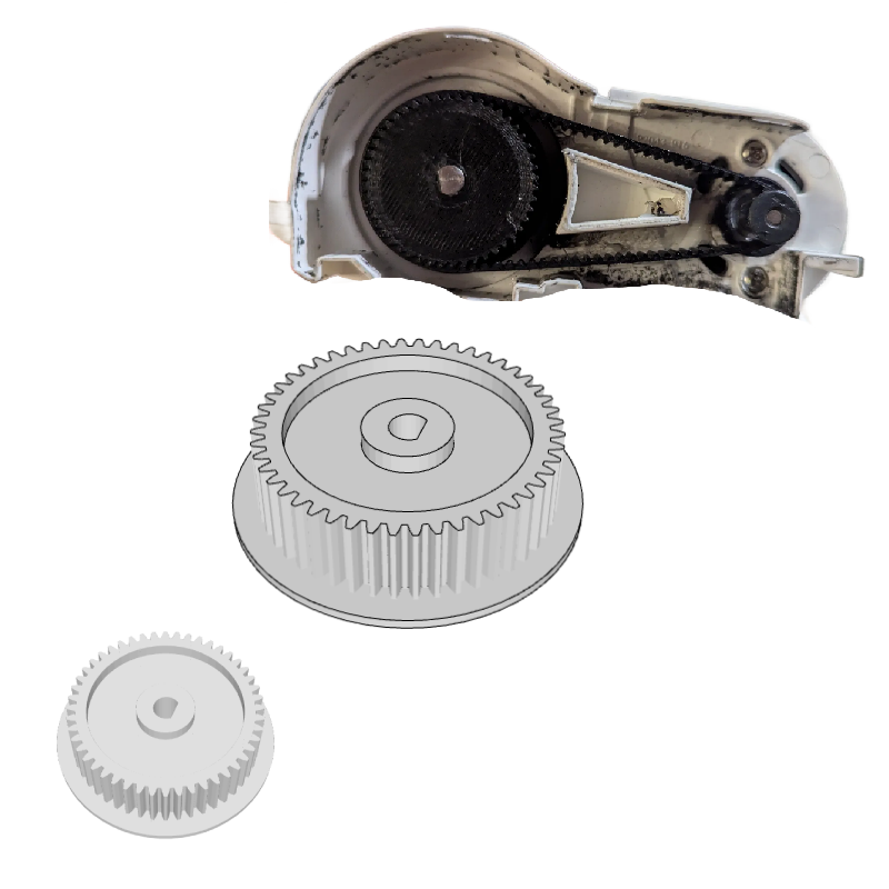 Zebatka do Xiaomi G10 odkurzacz Bruschhead.png