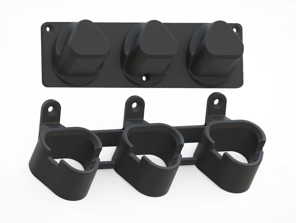 Zestaw UCHWYTÓW 3x narzędzie 3x bateria PARKSIDE v20.jpg