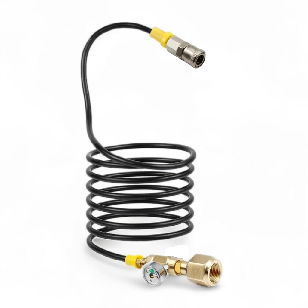 Przewód adapter 125cm PCP pasuje do sodastream paintball airsoft.jpg