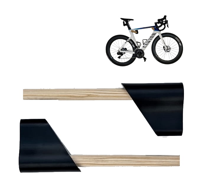 Wieszak Uchwyt ściennyna rowerty rower szosowy_grawelowy - stylowy, solidny.jpg